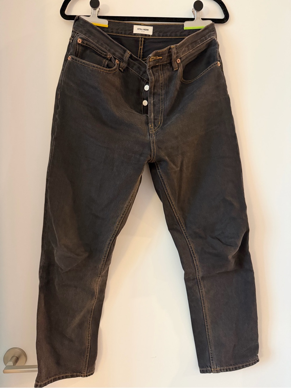 STILL HERE Tate Jeans (Black)